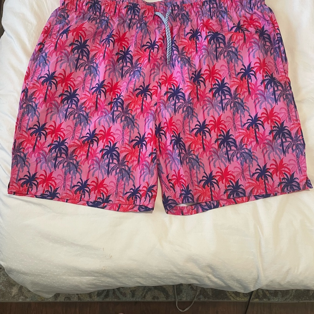 Tailorbyrd - Mens - Tropical Palm - Pink - Size XL